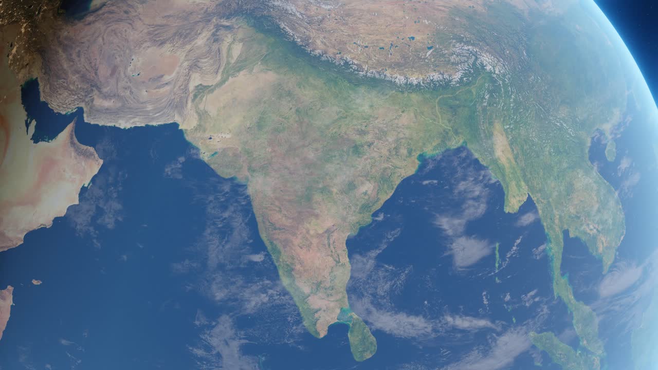 India at Night: A Satellite View