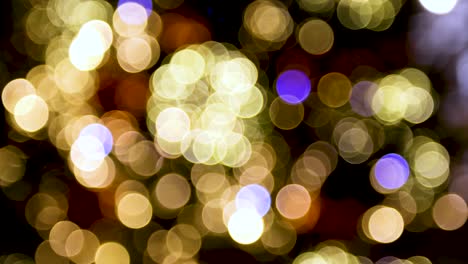 defocused christmas tree lights as a background or texture