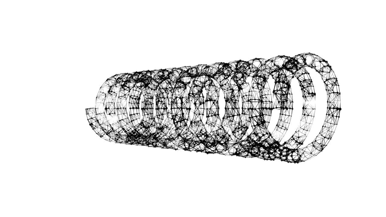 estructura de conexión. ciencia y tecnología de la red del ciberespacio