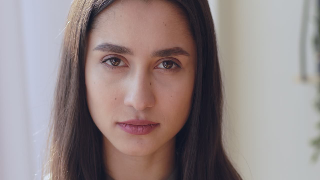 retrato en primer plano de una mujer