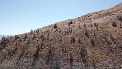 Hermoso-Drone-Aéreo-4k-Disparó-Colinas-De-Montaña-En-Utah-Pan-Izquierda