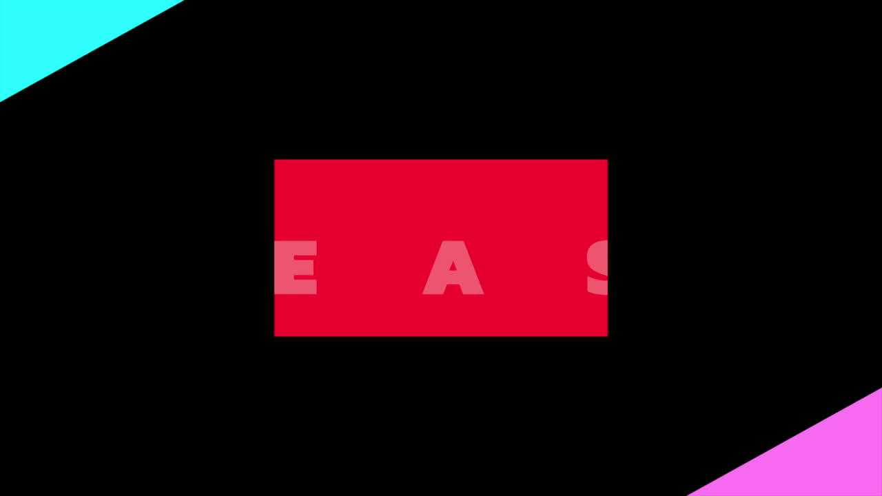 saludos vibrantes de pascua triángulos coloridos y mensaje alegre