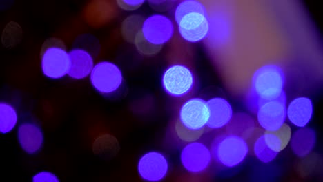 luces borrosas abstractas con fondo borroso de movimiento