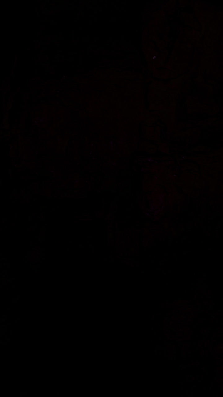 People gathering in dark space during music event near the stage