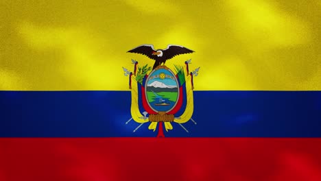 ecuadorian dense flag fabric wavers, background loop