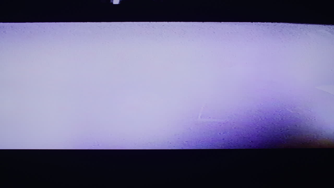 Real recordings of VHS weak signal glitches overlay