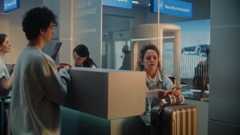 airport check-in