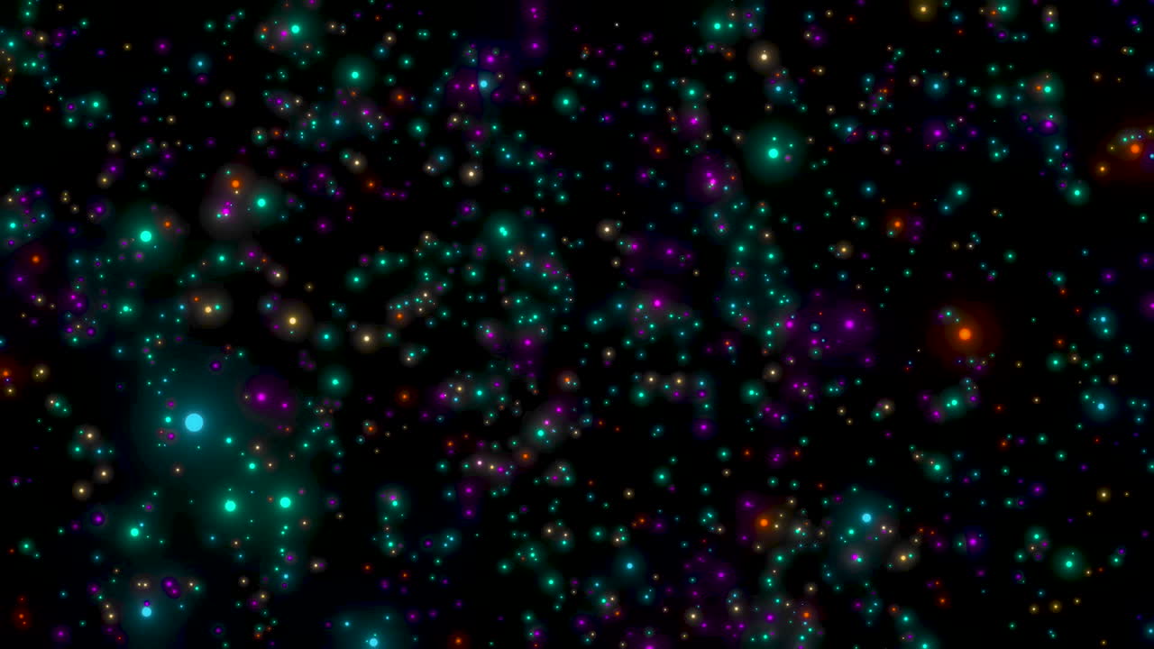 다채로운 별빛 밤하늘 배경