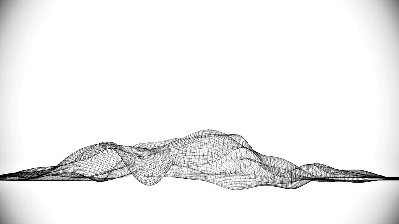 Wireframe astratto / linee