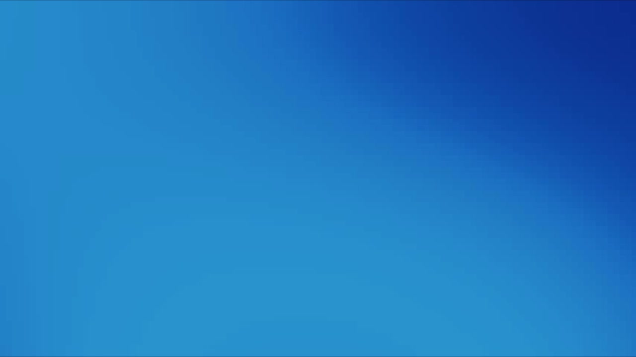Sfondo animato astratto con tonalità di gradiente blu cangianti.
