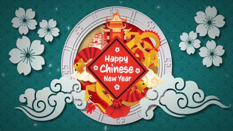 animation of chinese decorations