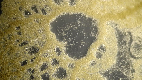 abstract golden fluid microscopic texture