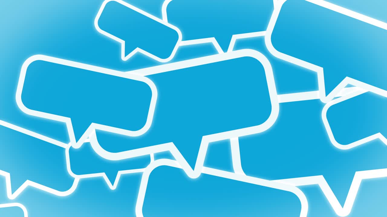 SNS Speech balloon[loop]