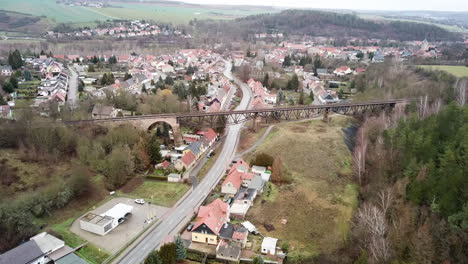 4k-Mansfeld-Durante-El-Invierno,-Harz,-Alemania