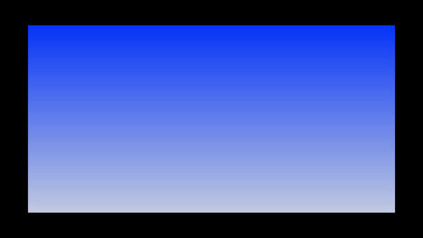 animation of softly blended blue to white background opening up, then closing on black background