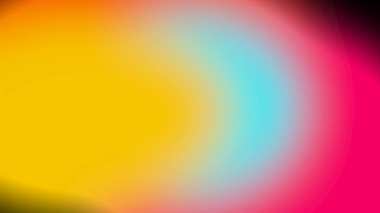 Sfondo animato astratto con gradienti di colore vibranti e cangianti.