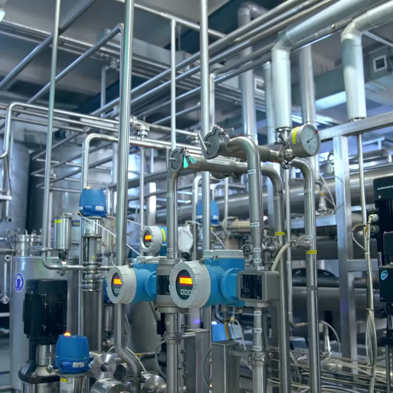 Volume counter on pipes. Department for calculating the volume on pipes