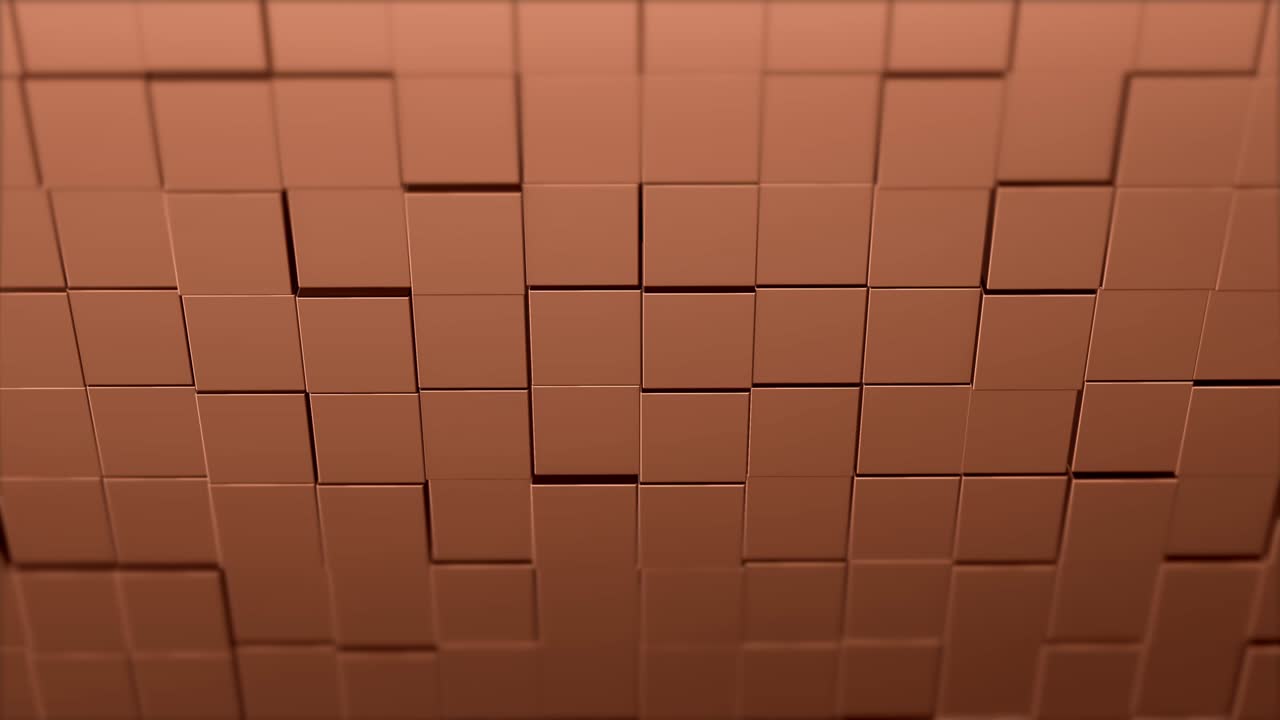 cerca de píxeles en cascada la iluminación de textura cambiando de marrón a color cremoso y acercándose lentamente.