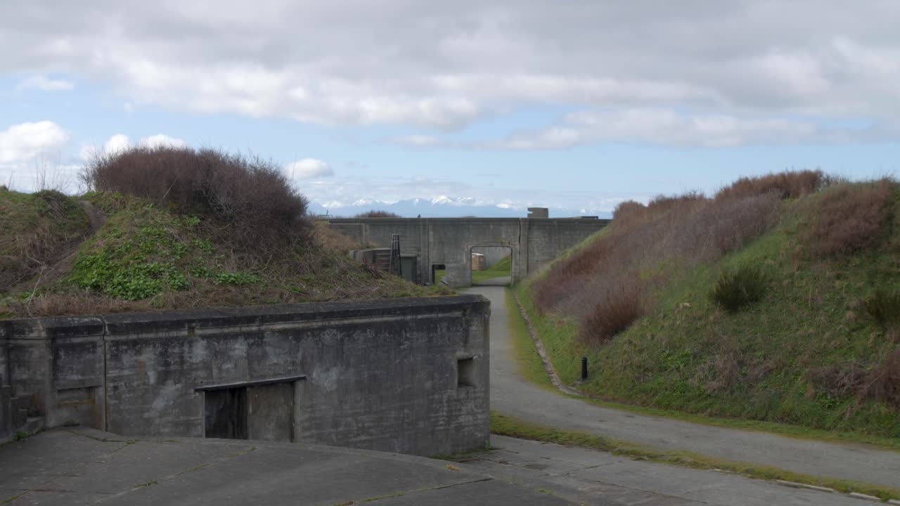 Abandoned military base on Whidbey Island in Washington State.