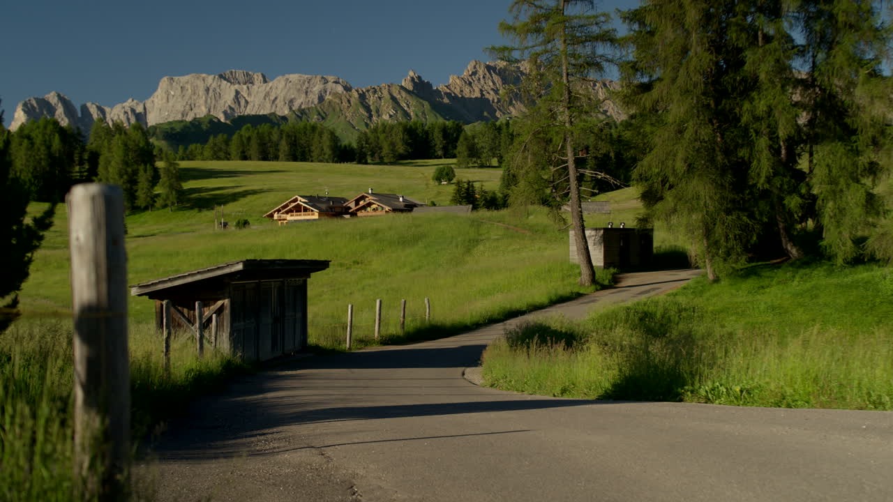 Cinematic video in the Dolomites region of Italy