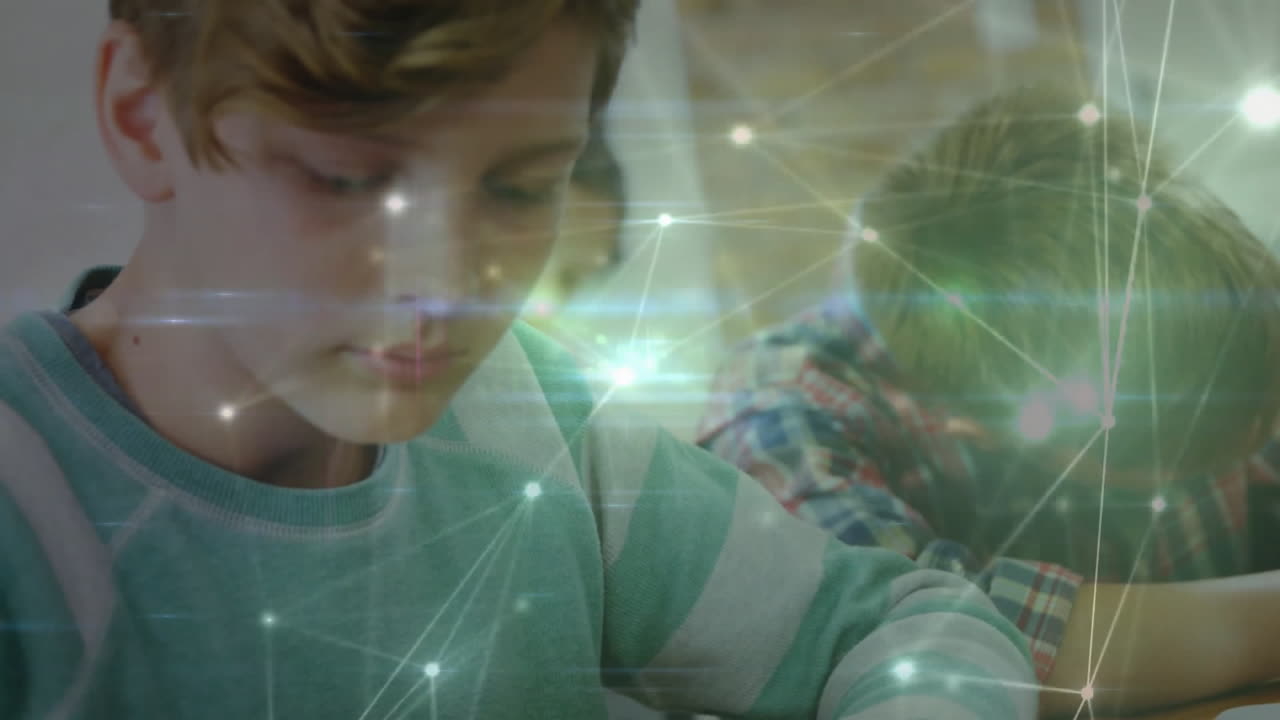 다양한 학교 학생들의 글쓰기에 대한 연결망의 활성화