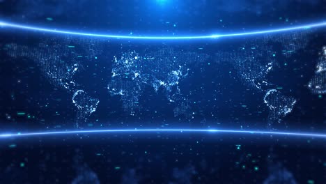 visualización de mapas mundiales digitales