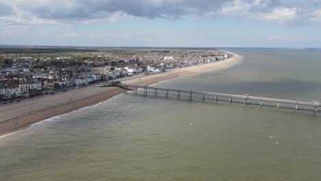 trato kent uk muelle aéreo y paseo marítimo 4k