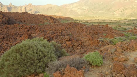 El-Paisaje-Volcánico-Del-Parque-Nacional-Del-Teide-Parece-El-Planeta-Marte