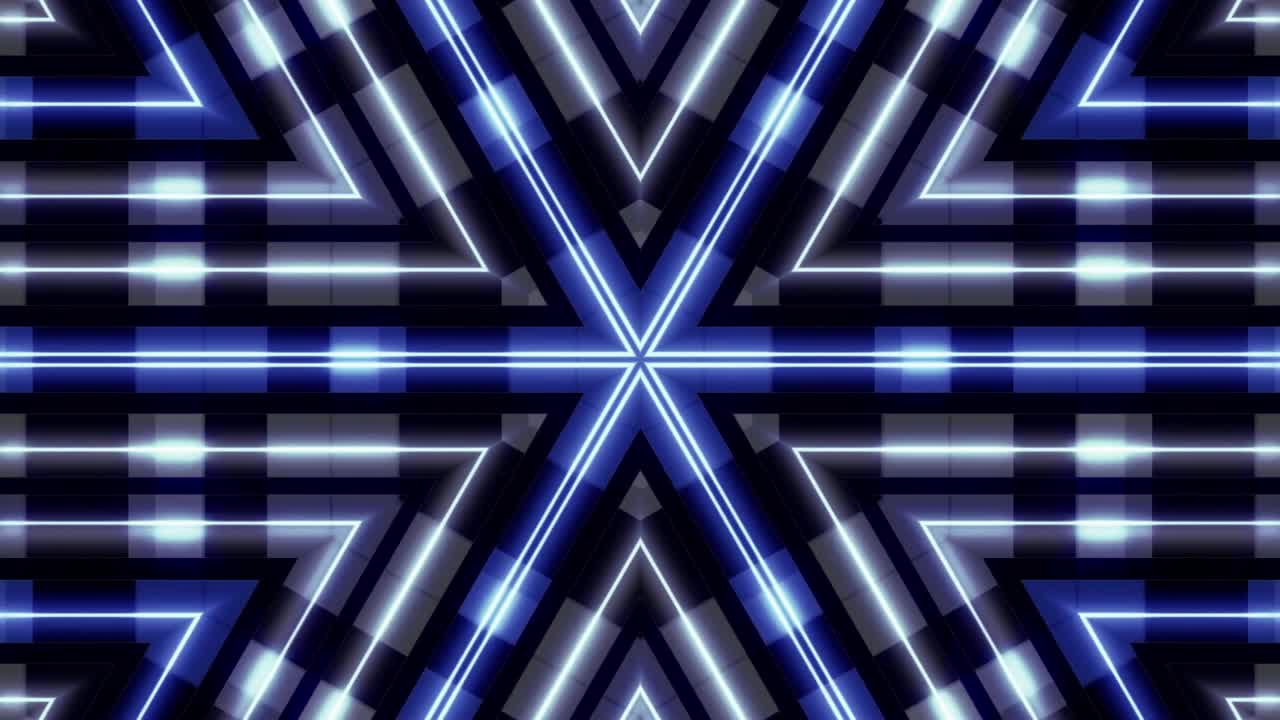 ABSTRACT GEOMETRIC LIGHTS VJ LOOP