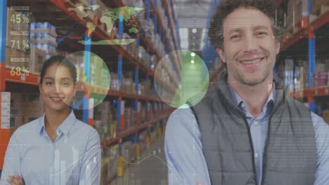 warehouse managers smiling 4k