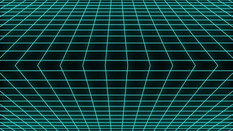 fondo de la cuadrícula de tecnología abstracta 4k