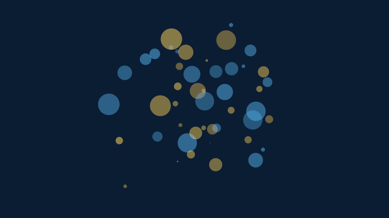 elegante patrón circular azul y dorado sobre un fondo oscuro