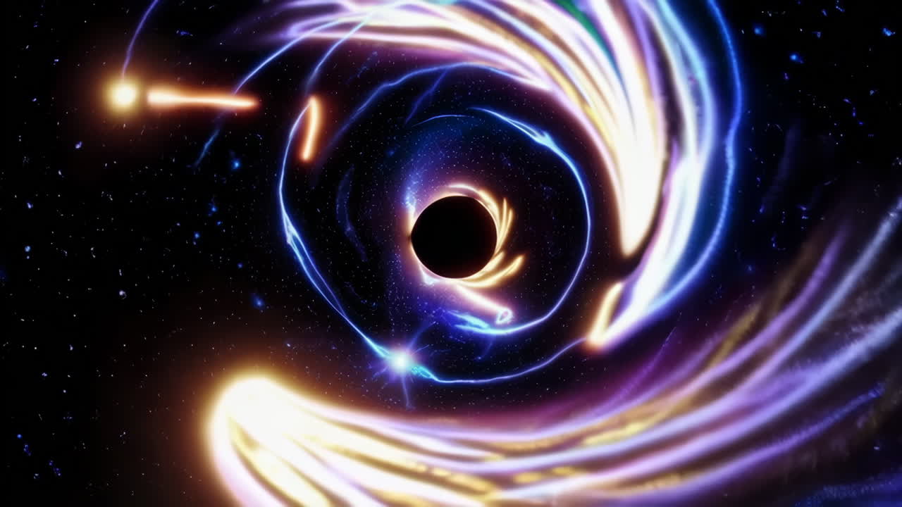 우주에 있는 블랙홀