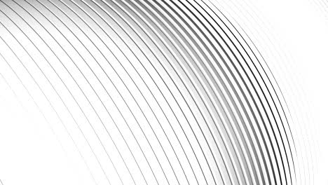 abstract pattern of circle shape with the effect of move. white clean rings animation.