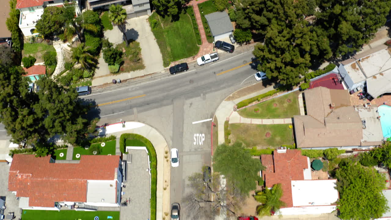Aerial Views of Residential Neighborhoods and Houses