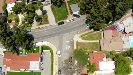 aerial views of residential neighborhoods and houses