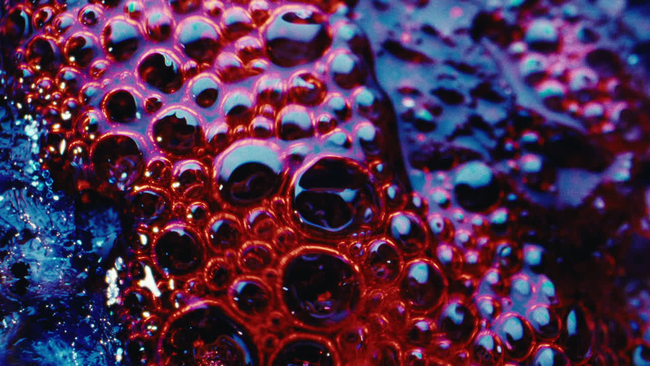 Colorful Bubbles Macro