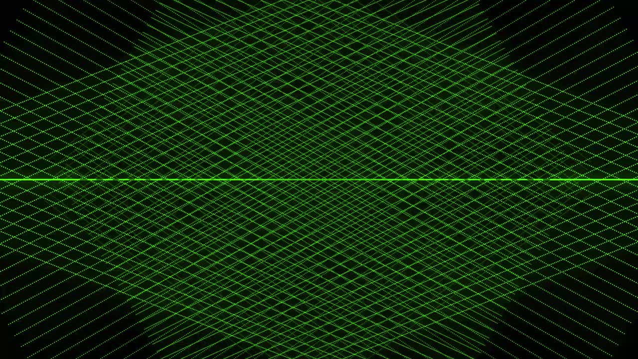 patrón de forma de punto de color verde animación gráficos de movimiento