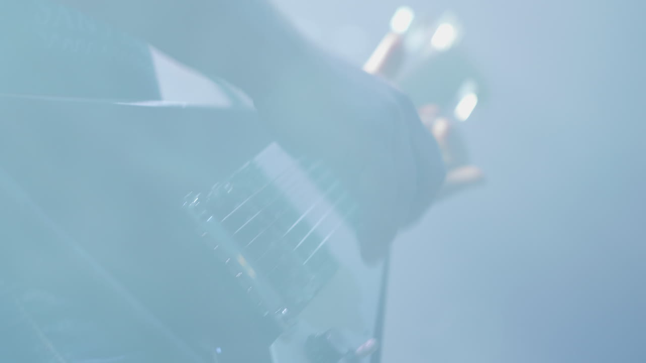 Close-up of an Electric Guitar