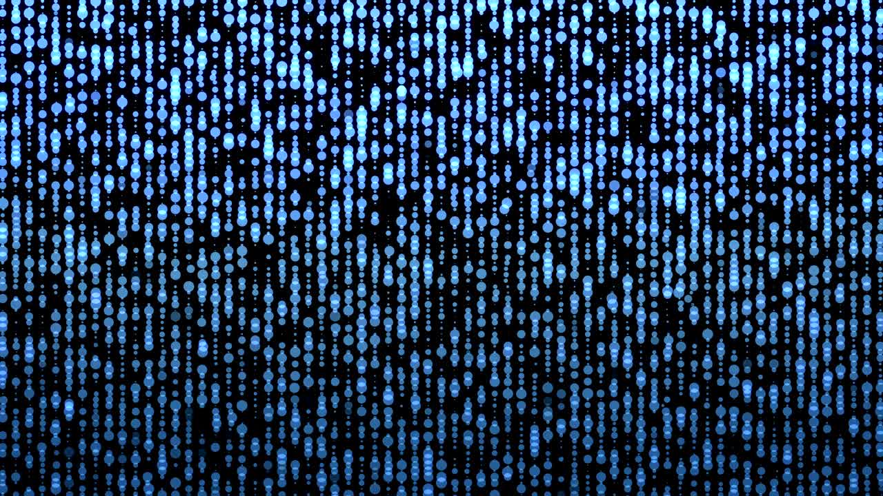 abstract bright lights motion background loop blue