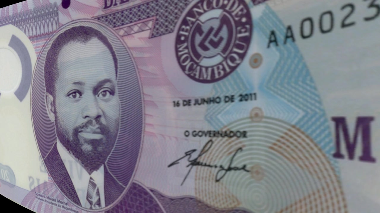 Tiền giấy 20 Metical Mozambique
