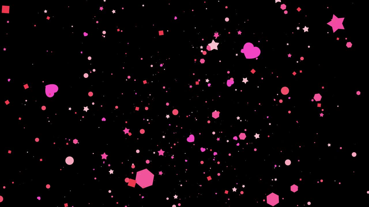 입자 팝 추상 효과 배경