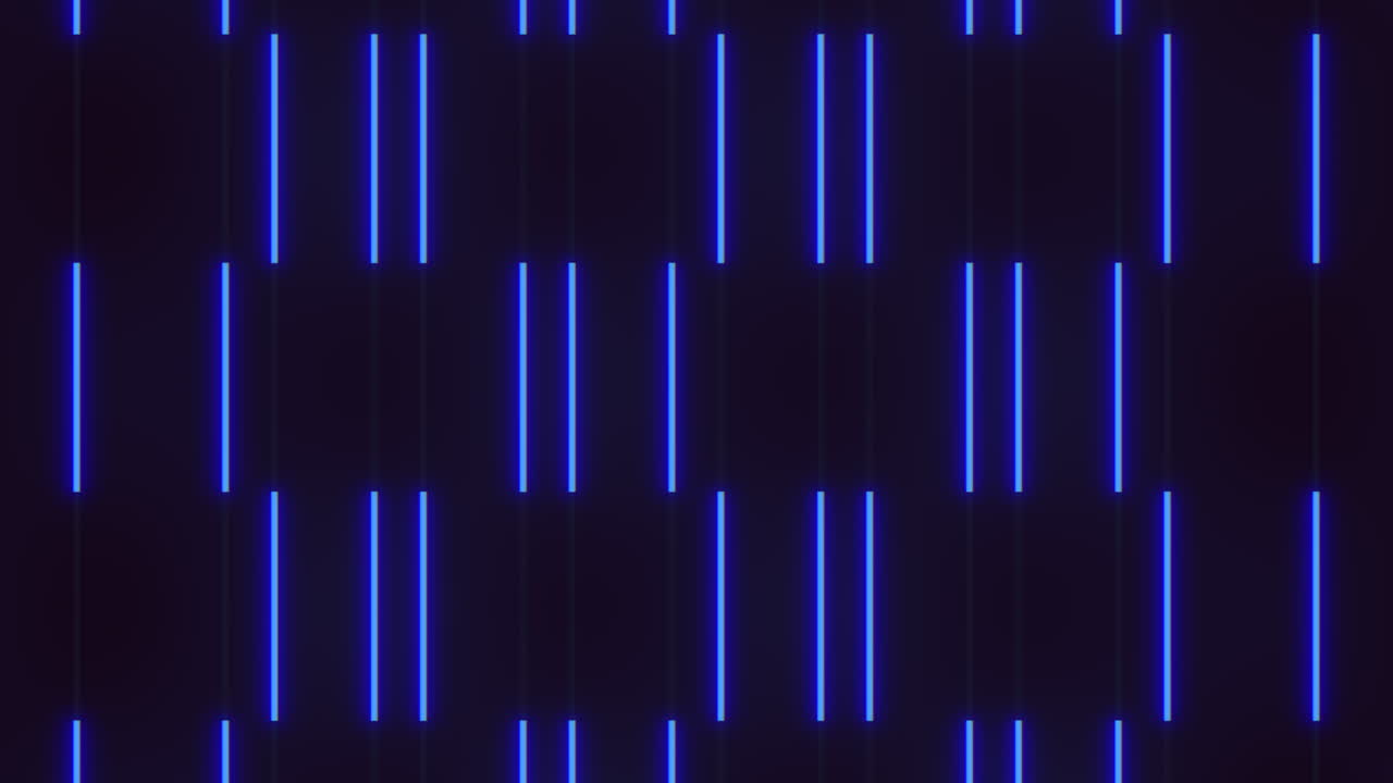 líneas azules de cuadrícula iluminadas en un patrón brillante