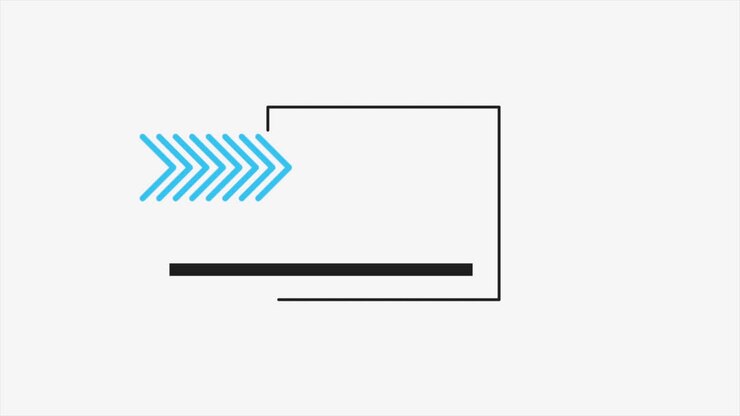 Colorful geometric pattern on white gradient