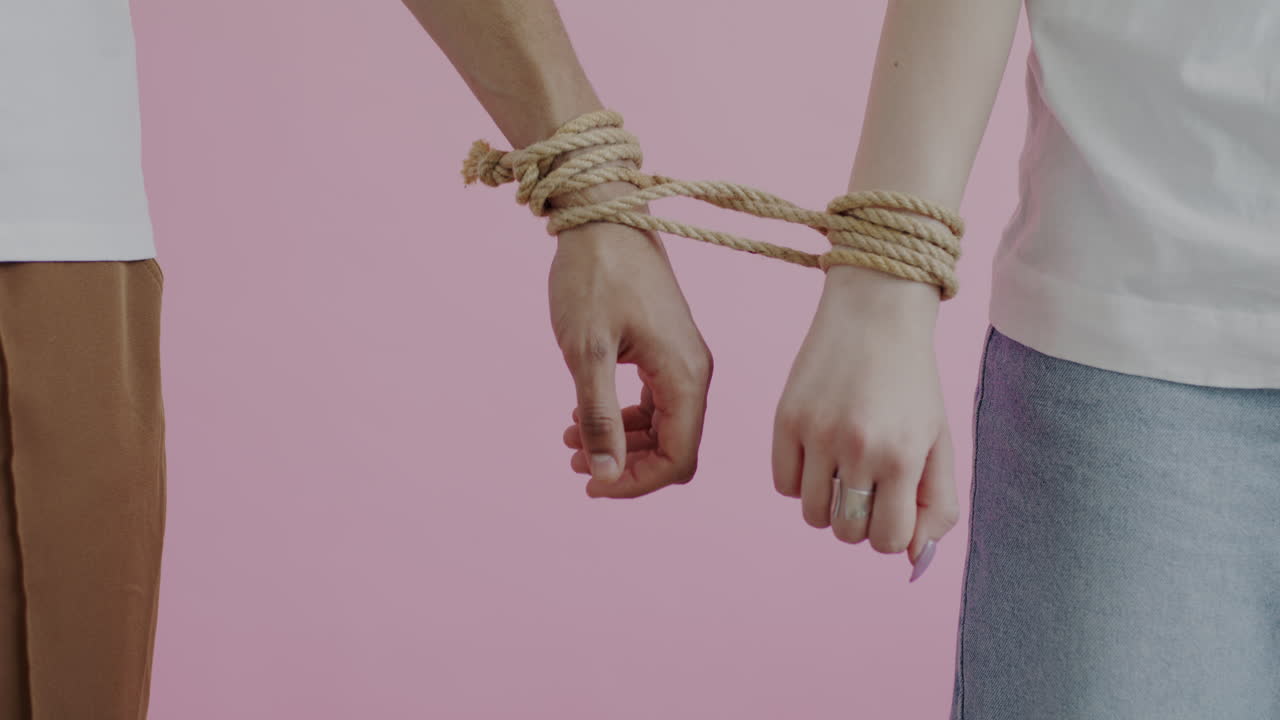 Couple with Tied Hands