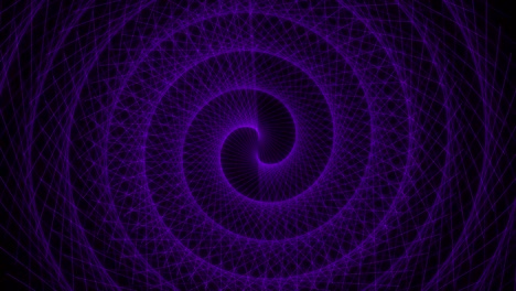 patrón de forma de punto de color púrpura animación gráficos de movimiento