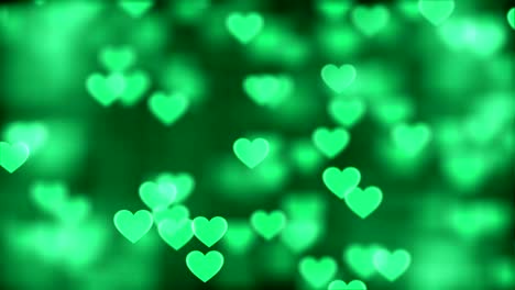4k resolution soft heart background (loopable) - stock video stock video