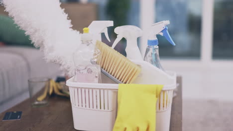 cleaning, product and equipment with basket