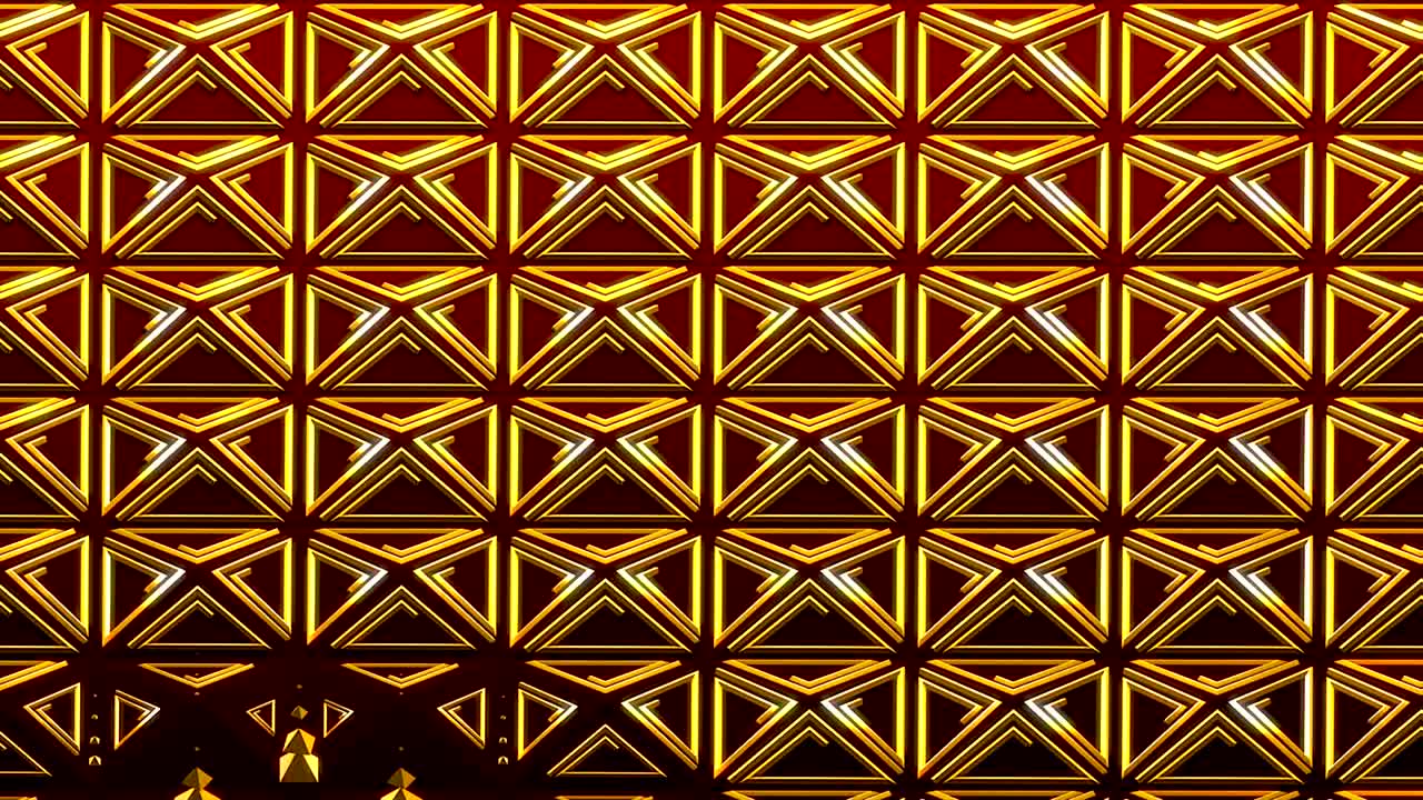 Abstract geometric animated pattern