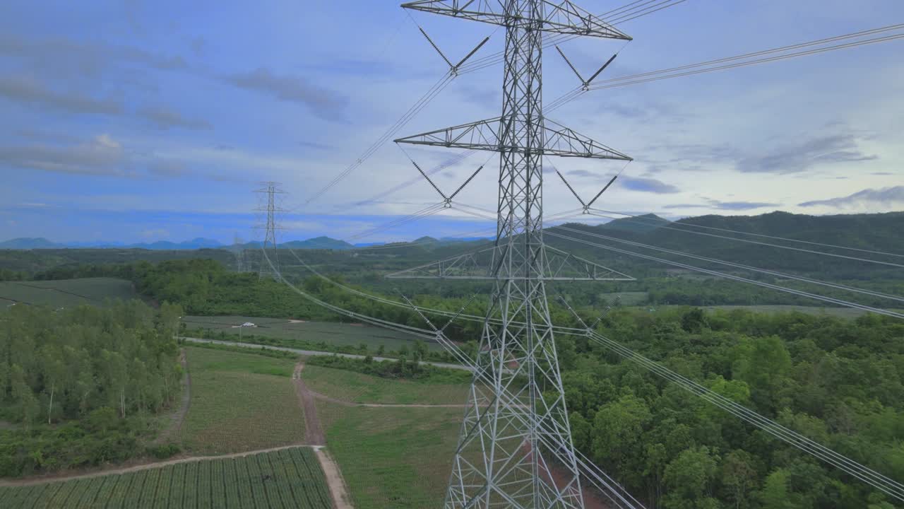 Elektricitet, Luftfoto, miljø, Drone, Natur og landskab